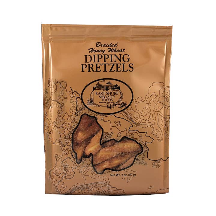 East Shore Pretzels - Honey Braided Pretzels - 2oz