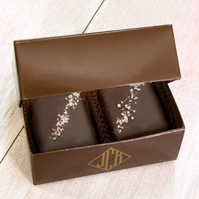 John Kelly Chocolate Dark Chocolate with French Grey Sea Salt Box