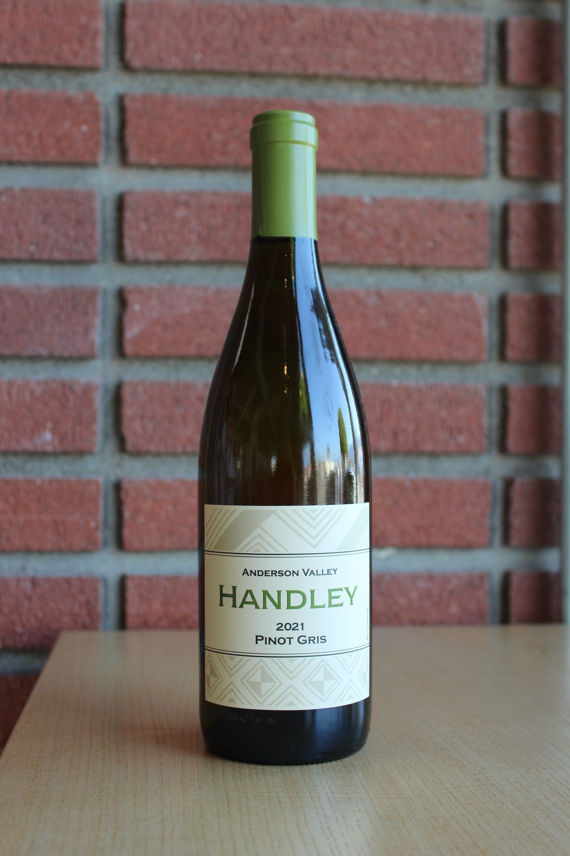 Handley Cellars Pinot Gris Bottle Shot