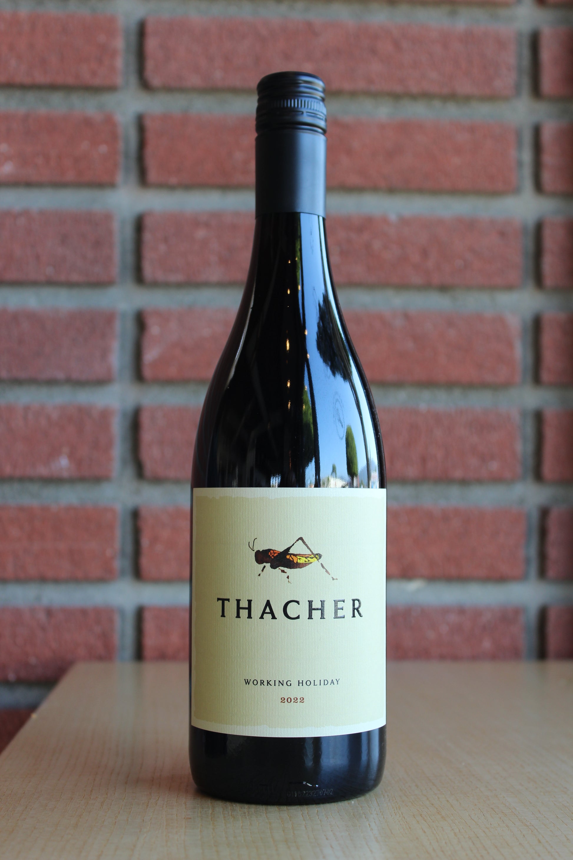 Thacher Winery Working Holiday GSM Red Blend Bottle Shot