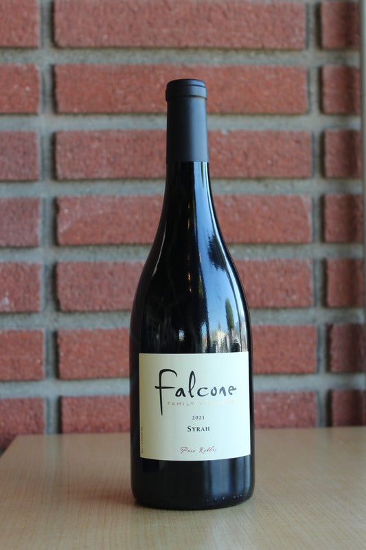 Falcone Family Vineyards Syrah Bottle Shot