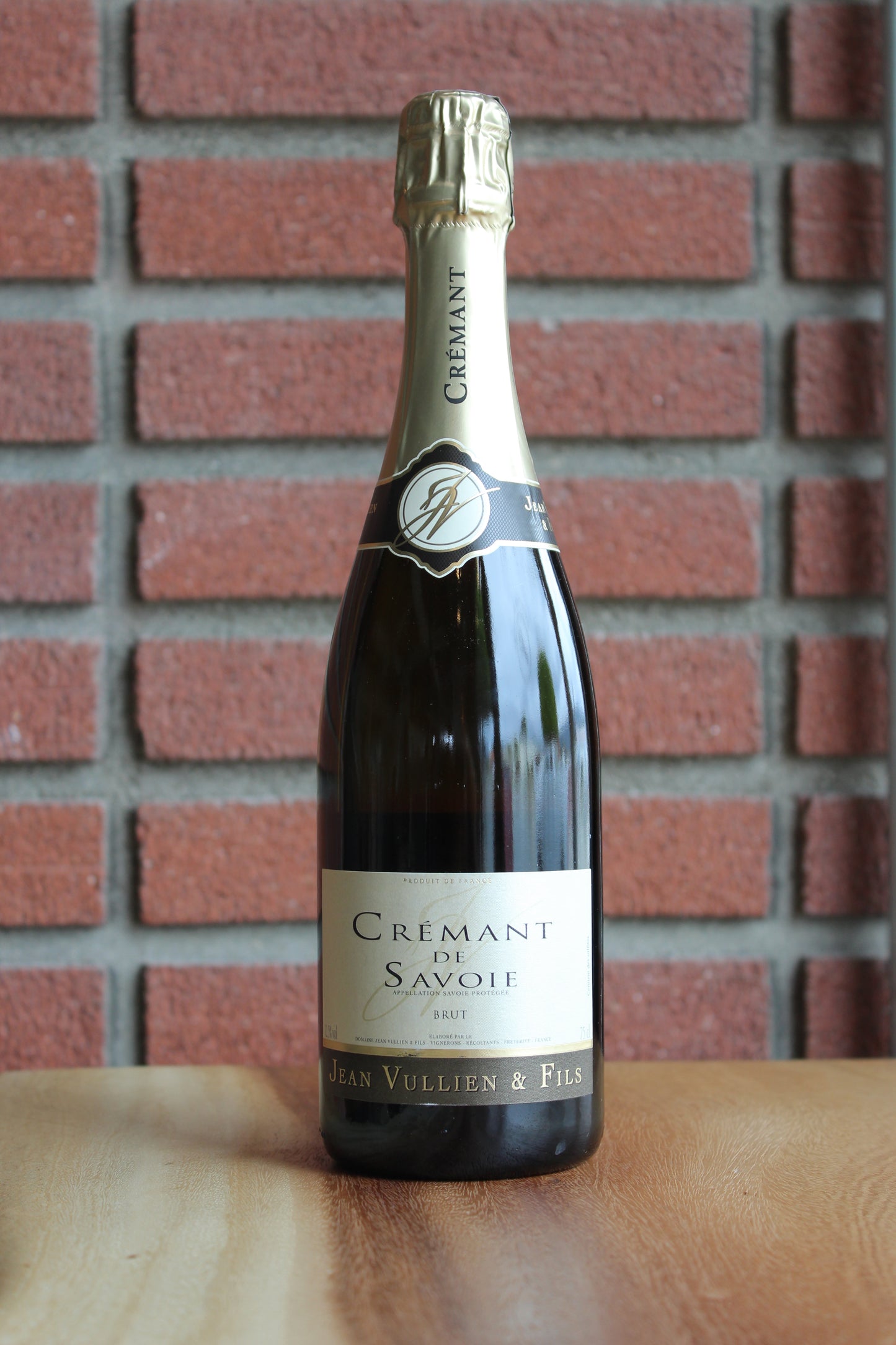 Jean Vullien et Fils Cremant de Savoie Brut Bottle Shot