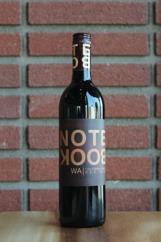 J Bookwalter "Notebook" Red Blend 2021 Bottle Shot