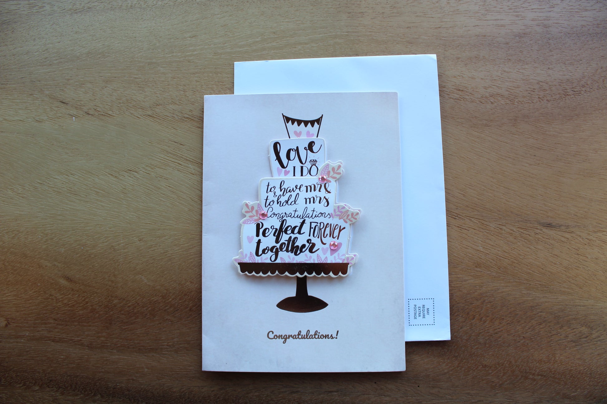 Congratulations - Wedding Greeting Card