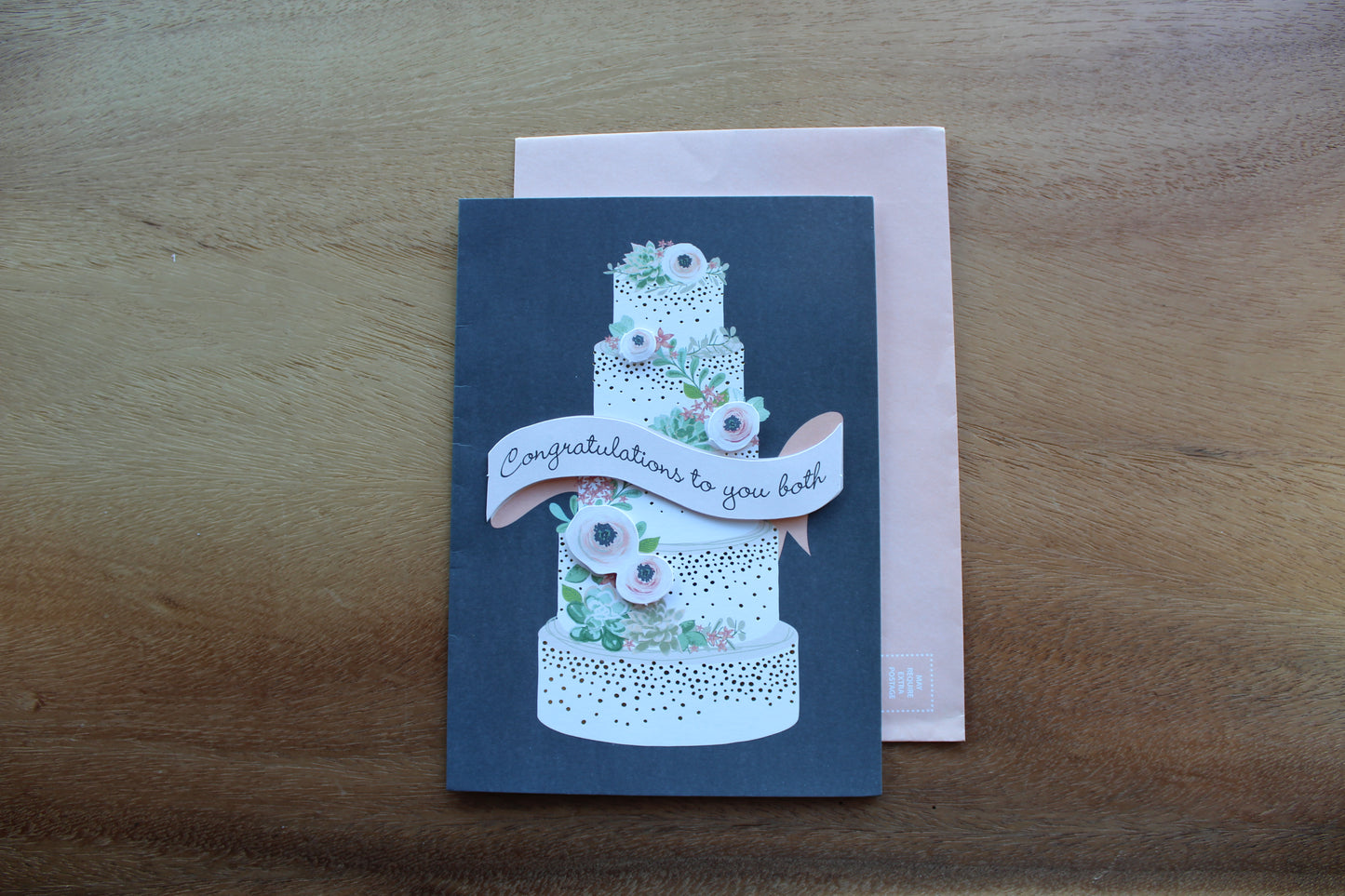 Congratulations to you both - Wedding Greeting Card