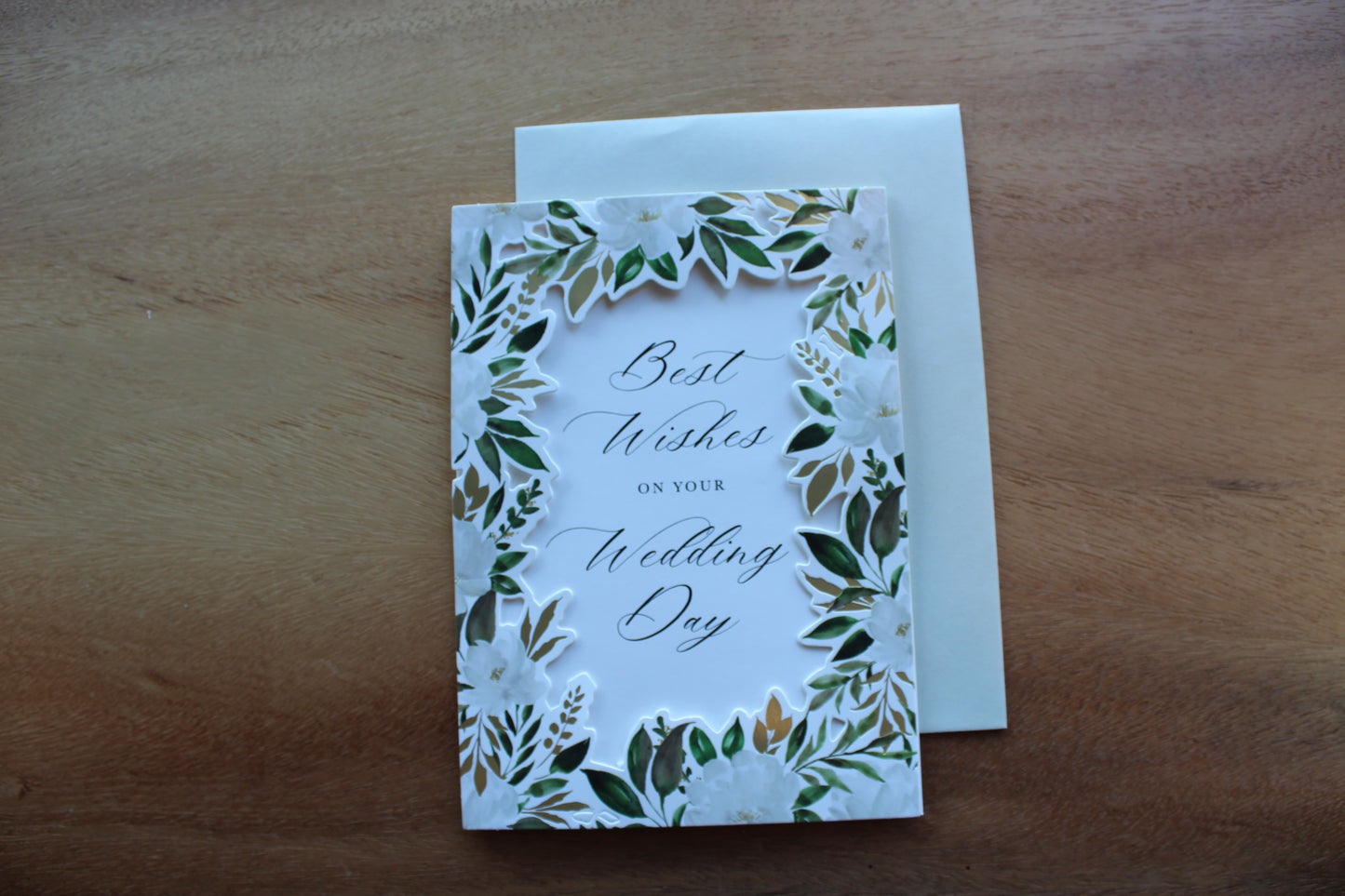 Best Wishes on Your Wedding Day - Wedding Greeting Card