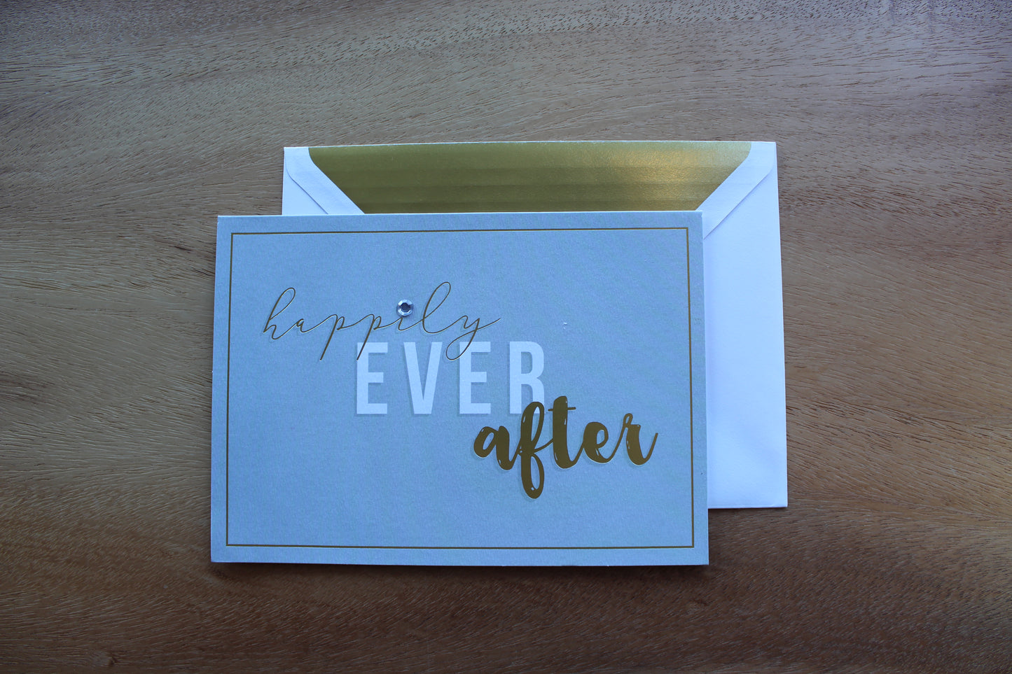 Happily Ever After - Wedding Greeting Card