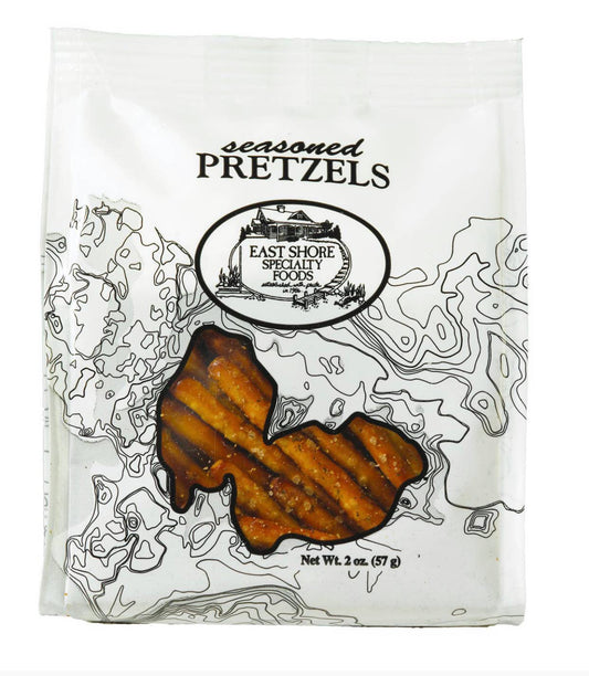 East Shore Pretzels - Seasoned Pretzels - 2oz